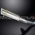 Delkevic 8" Stainless Muffler - Kawasaki Concours 14 GTR1400 2008-2021 Exhaust