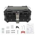 Motorcycle Top Case Trunk Waterproof Tail Box Luggage Rear Tour Box Storage 22L
