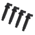 Set of 4 Ignition Coils For Yamaha R1 YZF-R1 YZF-R6 YZF-R6S FZ1 Vmax 1700