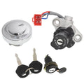 Ignition Switch Fuel Cap Seat Lock Keys For Yamaha V-STAR 650 1100 1999-2016