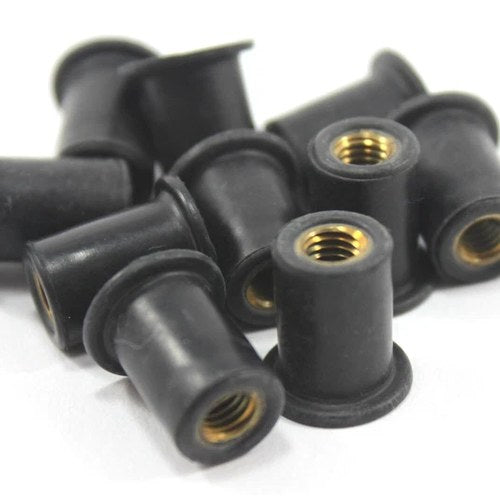 Triumph Rubber Wellnuts for Fairing & Screen T3350050 Pack of 10 m5 Well Nuts