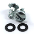 2x Honda Dzus Cbr 600 2003 & Rvt 1000 Fairing Bolts Studs Large dzus RC24 RC30
