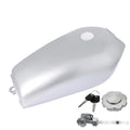 9L 2.4 Gallon For Honda CG125 Cafe Racer Motorcycle Fuel Gas Tank Cap Vintage