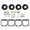 4 Carburetor repair kit with diaphragm Vacuum For Yamaha XJ550 Maxim 1981-1983