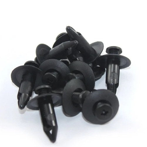 10x Honda Trx TRX90 TRX250 TRX350 TRX650 Bodywork Clips Plastic Clip Screws