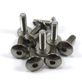 10x Kawasaki Ninja Fairing Bolts m6 x 20mm Stainless Pan Mushroom Button Head