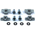 4x Dzus Fasteners Silver Posi Dzus Fastener Quarter Turn Motorcycle Fairing 17mm