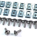 12 x Aprilia Rsv 1000 Mille RS Fairing Panel Bolts Screws Stainless m5 & Clips