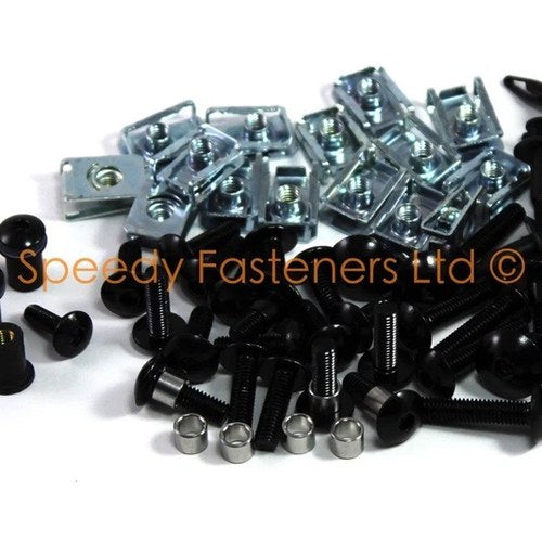 for Suzuki GSX-R750 1992-1995 Black Aluminium Fairing & Screen Bolts Screw Kit
