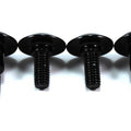 Suzuki GSX-R600 R750 2004 2005 Black Aluminium 4x Rear Fairing Seat Bolts K4 K5