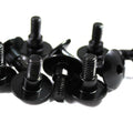 10x Black Aluminium Fairing Bolt m6 x 16mm +6mm Shoulder Step Motorcycle Screw