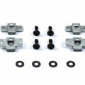 4x Dzus Fasteners Silver Hex Allen Fastener Quarter Turn Motorcycle Fairing 17mm