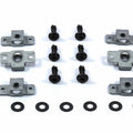 6x 17mm Dzus Fasteners Black Allen Hex Head Quick Release for Fairing Panels