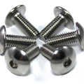 6x Stainless Steel Motorcycle Fairing Bolts m6 x 16mm Pan Button Allen Key Bolt