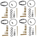 Carburetor Carb Rebuild Repair Kit For Honda CB550 CB550F CB550K 1974-1976 4 Pcs