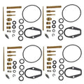 Carburetor Rebuild Repair Kit For Honda CB550 CB550F CB550K 1974-1976 4 Pcs