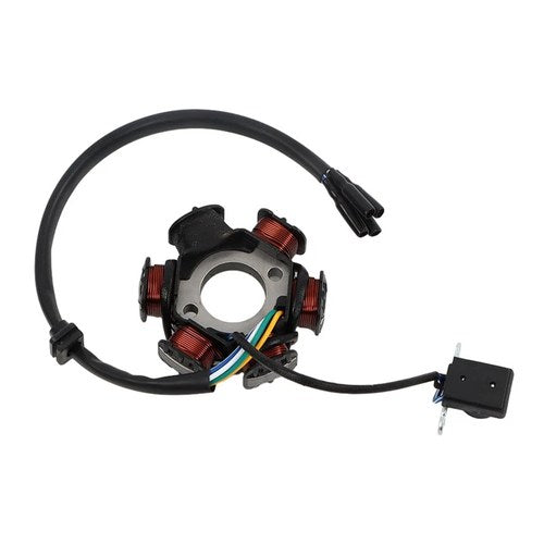 Magneto Flywheel Stator 50cc 70cc 110cc 125cc 6 Coil Pole Pit Quad Dirt Bike ATV