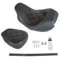 Low Profile Driver Passenger Pillion Seat For Cvo Street Glide 2009-2023