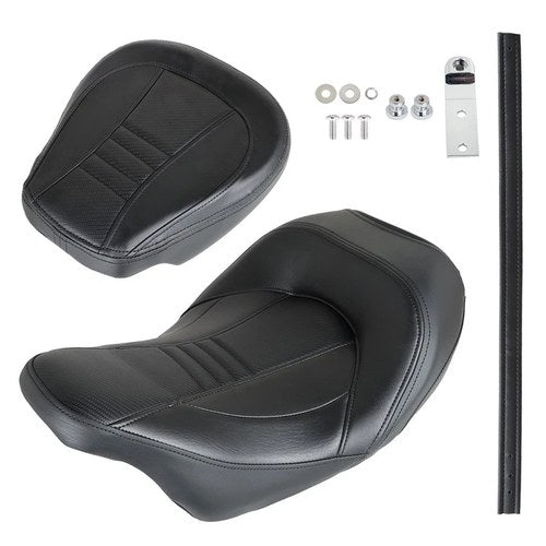 Low-Profile Driver + Passenger Seat Fit For Touring Road Glide 2009-2023