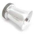 Universal Silver Carburetor Air Filter Velocity Stack 50mm ID Motorcycle Cafe
