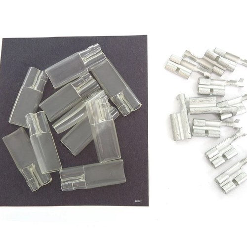 Triple 3.5mm Bullet Terminal Kit - 10 Pack - Motorcycle Wiring Wire Connector
