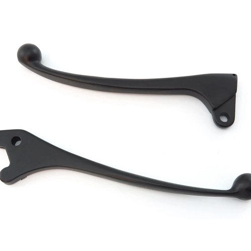 Black Clutch & Hydraulic Brake Lever Set - CB350 CB400F CB450 CB500 CB550 CB750