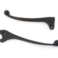 Black Clutch & Hydraulic Brake Lever Set - CB350 CB400F CB450 CB500 CB550 CB750