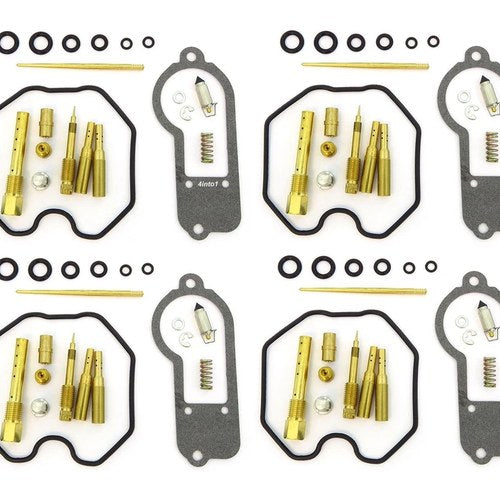 Deluxe Carburetor Repair Rebuild Kit 4 Pack 1977 - 1978 Honda CB550 CB550K Carb