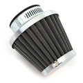Chrome Motorcycle Performance Air Filter Pod 39mm Honda Kawasaki Yamaha Suzuki