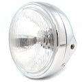 Honda Chrome Halogen Motorcycle Headlight Assembly - CB650 CB750 CB900 GL1100