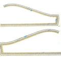 Gas Fuel Tank Stripes Decals - 1974-1976 Honda CB750K CB750 CB 750 - 2 Decals