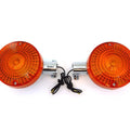 Set of 2 Reproduction Honda Rear Turn Signals - CB400/500/550/650/750/900 CX500