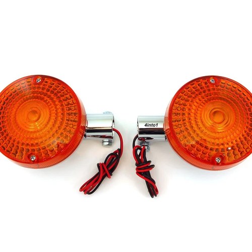 Set of 2 Reproduction Honda Front Turn Signals - CB400/500/550/650/750/900 CX500