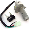 Ignition Switch & Fork Lock Assembly - 35100-KB7-017 - Honda XL200R XL250R XL650
