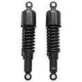 Black Shorty Motorcycle Shocks - Eye / Eye - 290mm (11 3/8") Honda Suzuki Yamaha