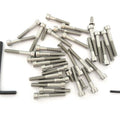 Stainless Steel Allen Bolt Set - Honda CB100 Super Sports CL100 - 1970-1973