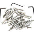 Stainless Steel Allen Bolt Set - Honda CL125A Scrambler - 1967-1969 - 32 Bolts