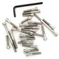 Stainless Steel Allen Bolt Set - Honda CB650 CB650C - 1980-1982 - 23 Bolts
