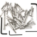 Stainless Steel Allen Bolt Set - Honda XL350K - 1974-1975 - 40 Bolts