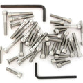 Stainless Steel Allen Bolt Set - Honda CL90 Scrambler - 1967-1970 - 35 Bolts