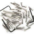 Stainless Steel Allen Bolt Set - Honda XL175 - 1976-1978 - 40 Bolts