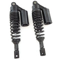 Black Remote Reservoir Honda Motorcycle Shocks - Eye To Clevis - 320mm - 330mm