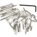 Stainless Steel Allen Bolt Set - Honda CR500R - 1985 - 35 Bolts
