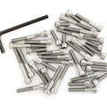 Stainless Steel Allen Bolt Set - Honda XR600R - 1985-1987 - 37 Bolts