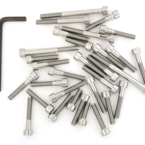Stainless Steel Allen Bolt Set - Honda VF1000F Interceptor - 1984 - 31 Bolts