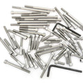 Stainless Steel Allen Bolt Set - Honda CB750A Hondamatic - 1976-1978 - 58 Bolts