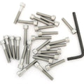 Stainless Steel Allen Bolt Set - Honda CB400T CM400T - 1978-1979 - 18 Bolts