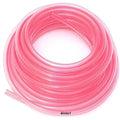 Helix Clear Pink Red 1/8" (3mm) Polyurethane Fuel Vent Line 10 Feet 2x 5' Length