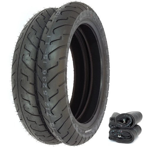 Shinko 712 Tire Set - Honda CB400A/TI/TII 1978-1980 - Tires and Tubes