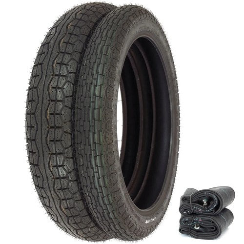 Irc GS-11 Tire Set - Yamaha RD350 XS360 - Tires and Tubes